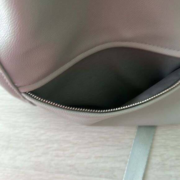 Rodan + Fields Faux Leather Cinch Backpack OS GRAY main image 7